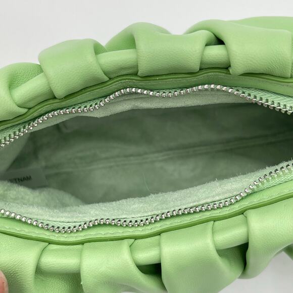 STAUD | NWT Bean Convertible Bag in Agave Mint Green Leather - Picture 9 of 11